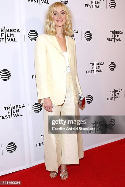 Caitlin FitzGerald attends "Always Shine" Premiere - 2016 Tribeca Film Festival at Chelsea Bow Tie Cinemas on April 15, 2016 in New York City.