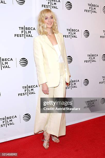 Caitlin FitzGerald attends "Always Shine" Premiere - 2016 Tribeca Film Festival at Chelsea Bow Tie Cinemas on April 15, 2016 in New York City.