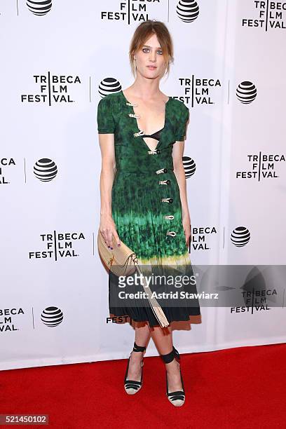 Mackenzie Davis attends "Always Shine" Premiere - 2016 Tribeca Film Festival at Chelsea Bow Tie Cinemas on April 15, 2016 in New York City.
