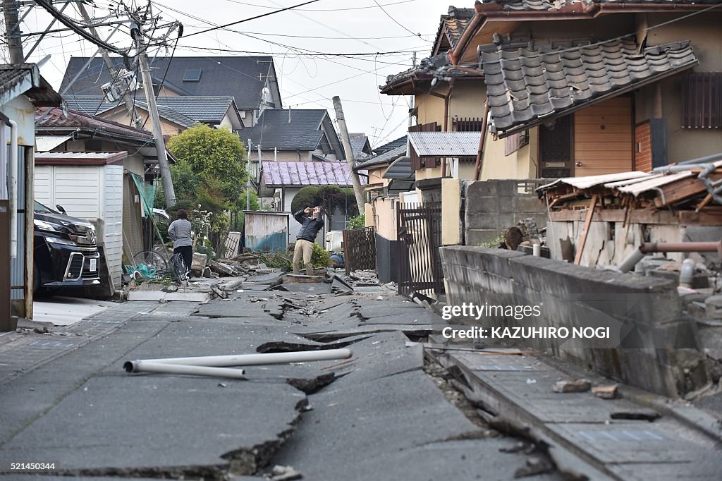 JAPAN-EARTHQUAKE