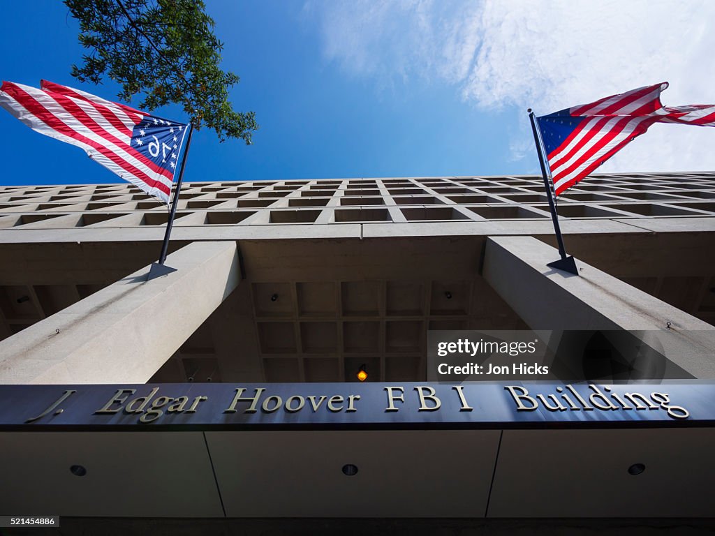 J. Edgar Hoover FBI Building, Washington DC.