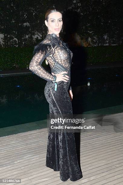 Cleo Pires attends at 2016 amfAR Inspiration Gala Sao Paulo on April 15, 2016 in Sao Paulo, Brazil.