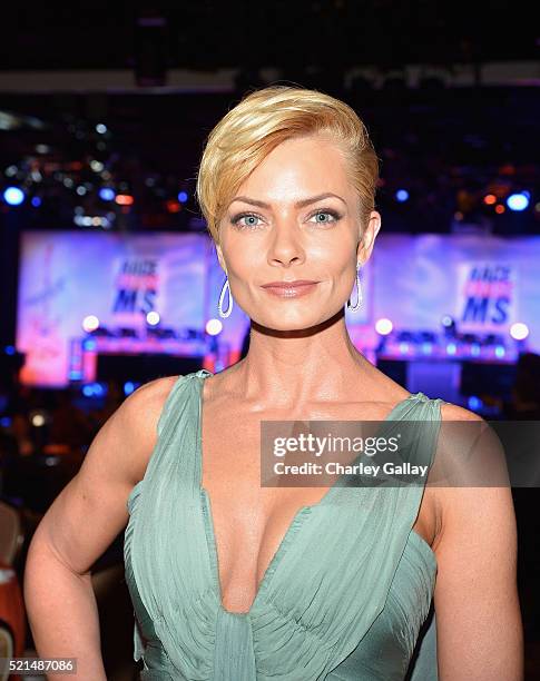 Actress Jaime Pressly attends the 23rd Annual Race To Erase MS Gala at The Beverly Hilton Hotel on April 15, 2016 in Beverly Hills, California.