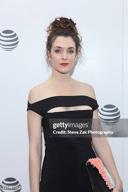 Ashlynn Yennie attends "Fear, Inc." premiere during 2016 Tribeca Film Festival at Regal Battery Park 11 on April 15, 2016 in New York City.