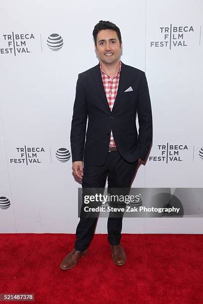 Vincent Masciale attends "Fear, Inc." premiere during 2016 Tribeca Film Festival at Regal Battery Park 11 on April 15, 2016 in New York City.