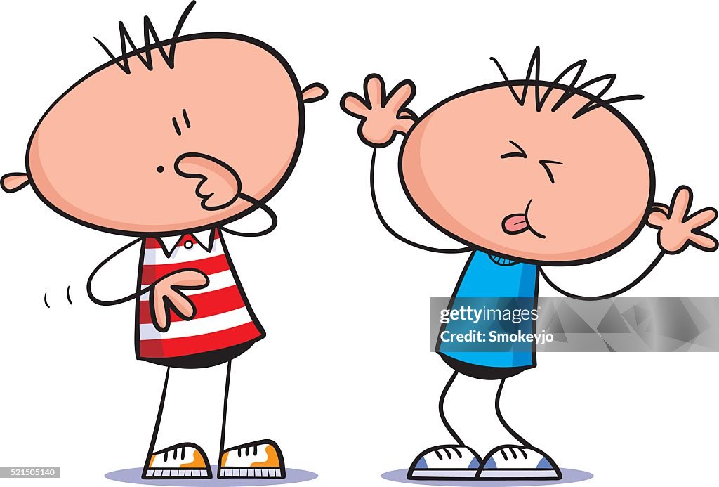 Blowing Raspberry In Print Boy Blows Raspberry High-Res Vector Graphic - Getty Images