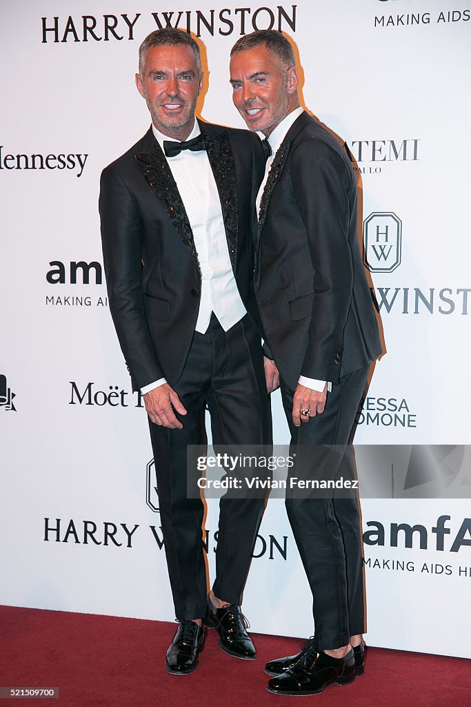 Dsquared2 At 2016 amfAR Inspiration Gala Sao Paulo