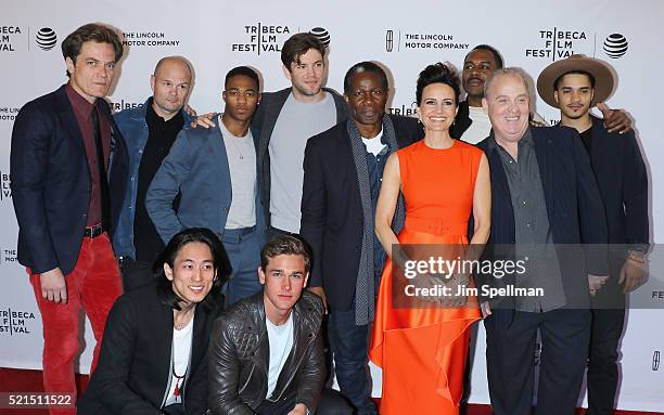 Actors Michael Shannon, Chris Bauer, Jake Choi, Christopher Meyer, Taylor John Smith, Richard Kohnke, John Douglas Thompson, Carla Gugino, Samuel Ray...