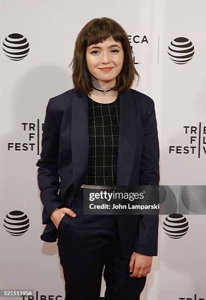 Gina Piersanti attends "Here Alone" Premiere during the 2016 Tribeca Film Festival at Chelsea Bow Tie Cinemas on April 15, 2016 in New York City.