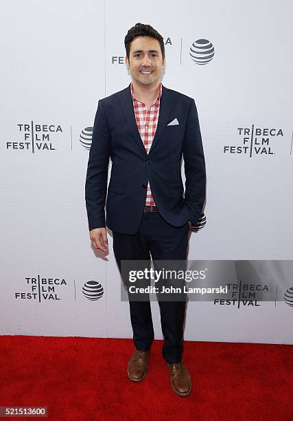 Vincent Masciale attends "Fear, Inc." Premiere during the 2016 Tribeca Film Festival at Chelsea Bow Tie Cinemas on April 15, 2016 in New York City.