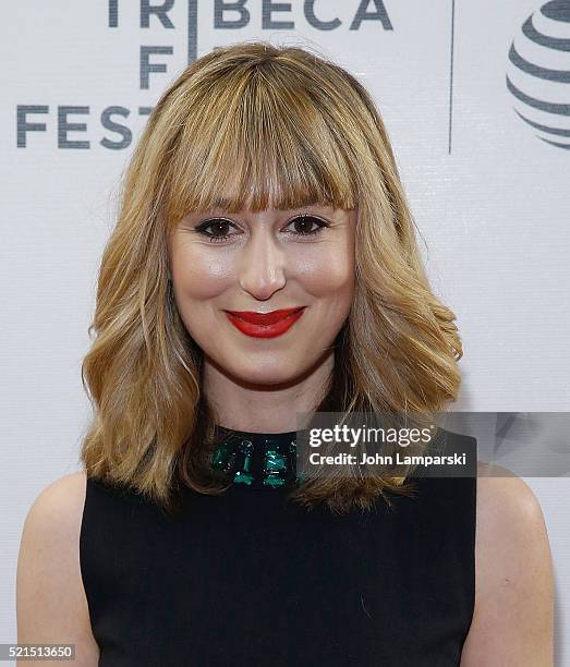 Stephanie Drake attends "Fear, Inc." Premiere during the 2016 Tribeca Film Festival at Chelsea Bow Tie Cinemas on April 15, 2016 in New York City.