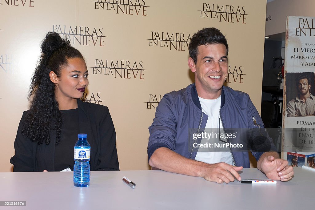 Mario Casas And Berta Vazquez Attend &quot;Palm Trees in the snow&quot; Film Events