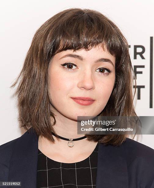 Actress Gina Piersanti attends 'Here Alone' Premiere during 2016 Tribeca Film Festival at Chelsea Bow Tie Cinemas on April 15, 2016 in New York City.