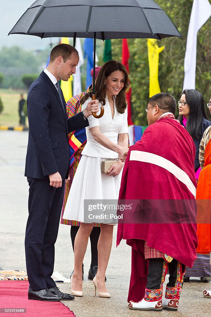 The Duke and Duchess Of Cambridge Visit India and Bhutan - Day 7