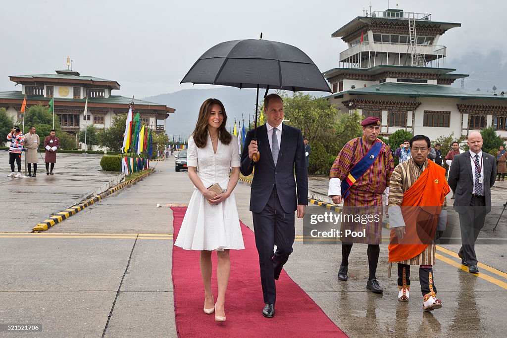 The Duke and Duchess Of Cambridge Visit India and Bhutan - Day 7