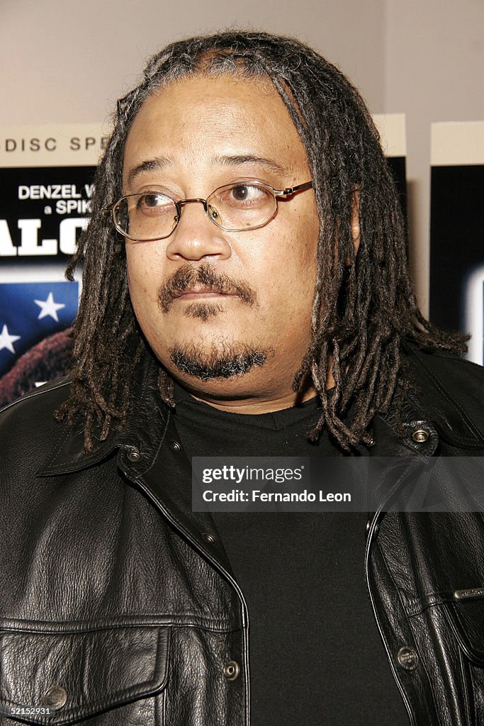 Leon Stringer Cinematographer/director Ernest Dickerson poses for a photo before ...