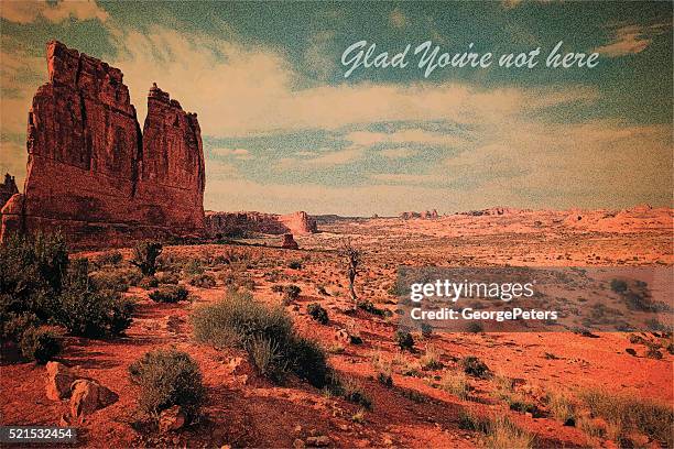 ilustrações de stock, clip art, desenhos animados e ícones de bem humorado postal vintage - cartão postal