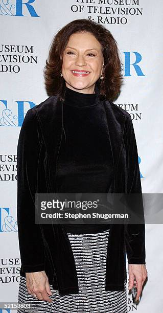 Actress Kelly Bishop attends the Museum of Television & Radio Presents "Gilmore Girls" 100th Episode Celebration at The Museum of Television & Radio...