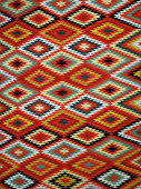 Diamond pattern Blanket Rug