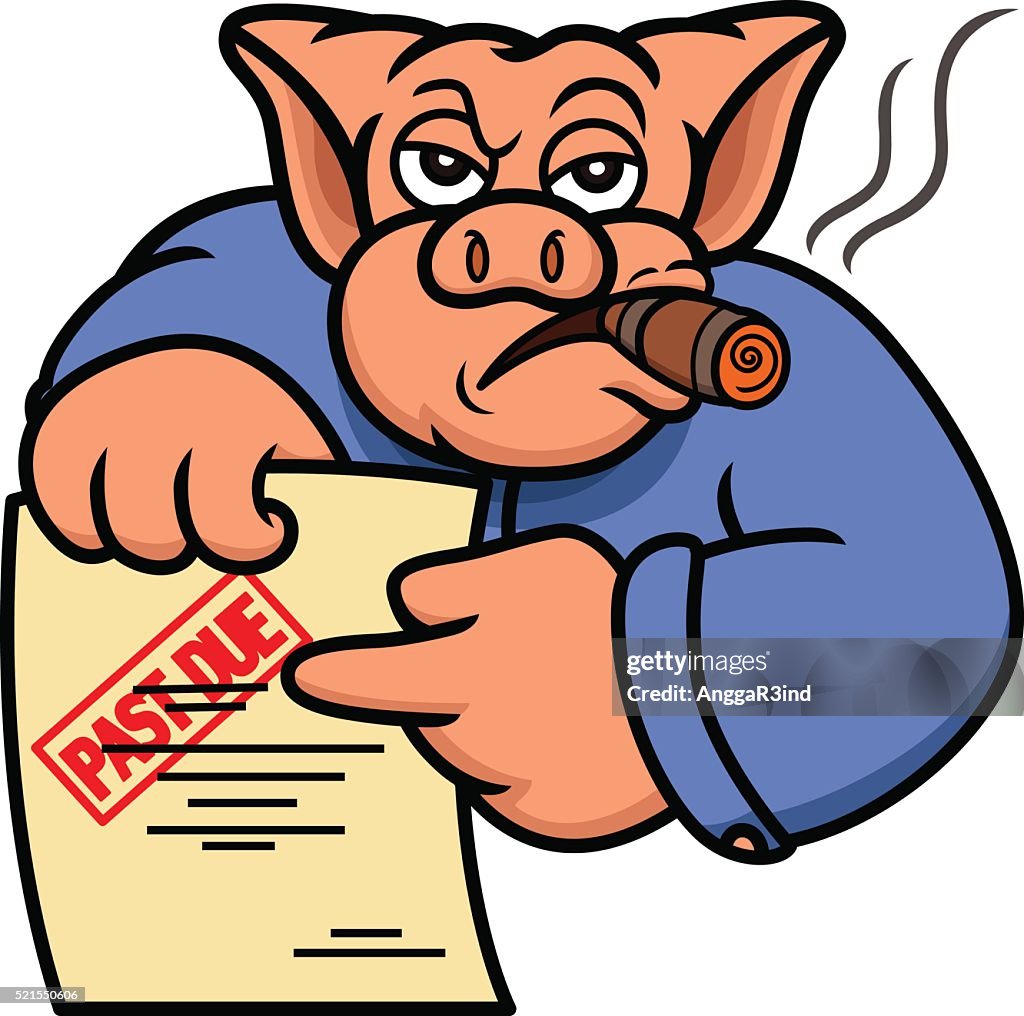 Pig Debt Collector