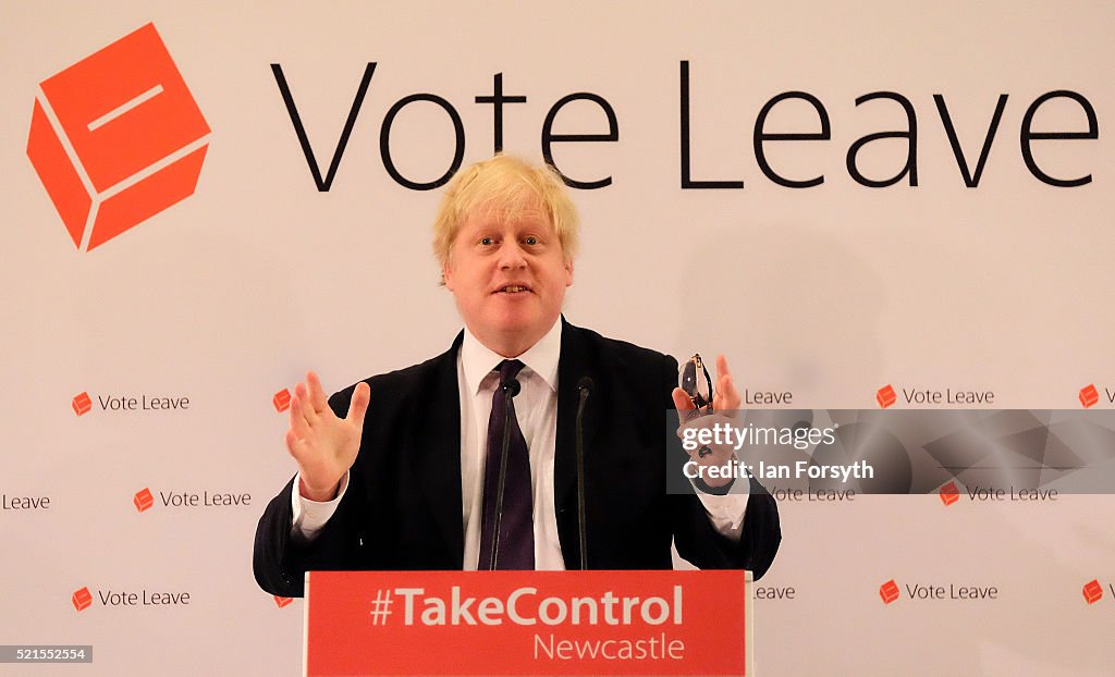 Boris Johnson Leads 48Hour Brexit Blitz Of Campaigning