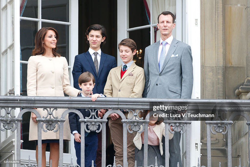 Queen Margrethe II Of Denmark And Family Celebrate Her Majesty's 76th Birthday