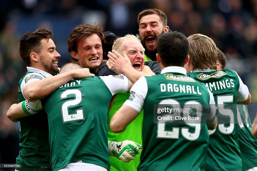 Hibernian v Dundee United - William Hill Scottish Cup Semi Final