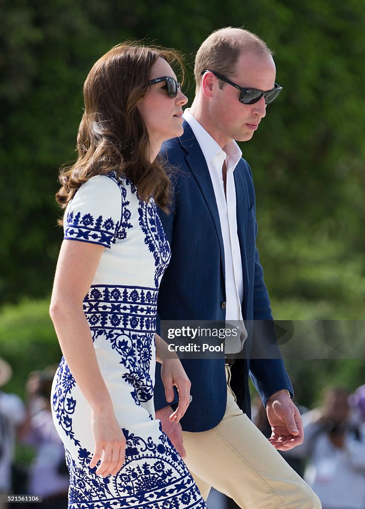 The Duke and Duchess Of Cambridge Visit India and Bhutan - Day 7