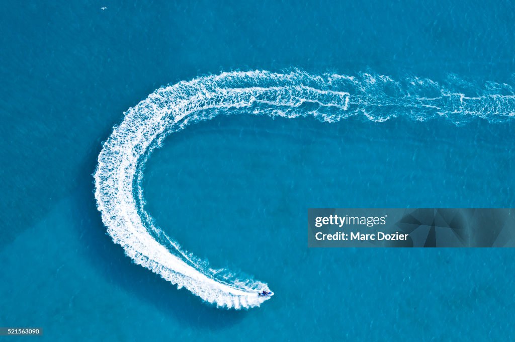 Jet skiing in Corsica