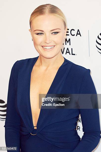 Actress Malin Ackerman attends the 'Wolves' premiere during 2016 Tribeca Film Festival at SVA Theatre on April 15, 2016 in New York City.