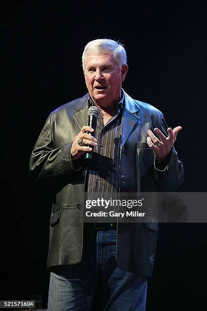 Mack Brown attends the 4th annual Mack, Jack & McConaughey charity event at ACL Live on April 15, 2016 in Austin, Texas.