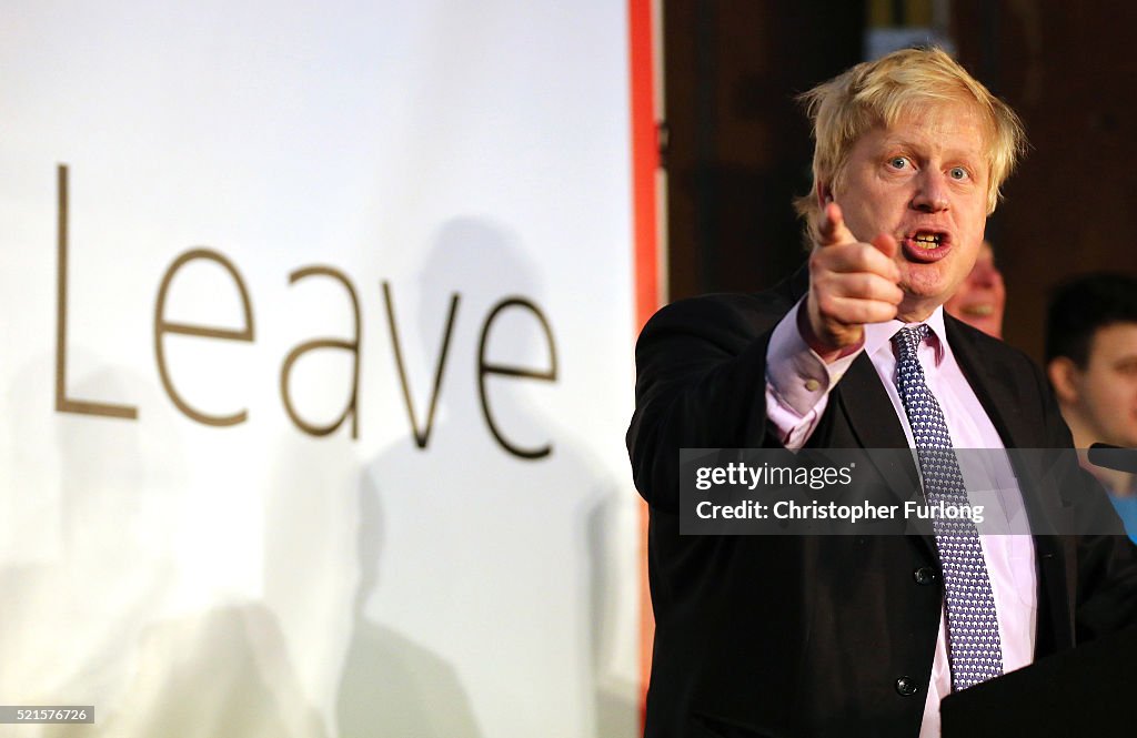 Boris Johnson Leads 48Hour Brexit Blitz Of Campaigning