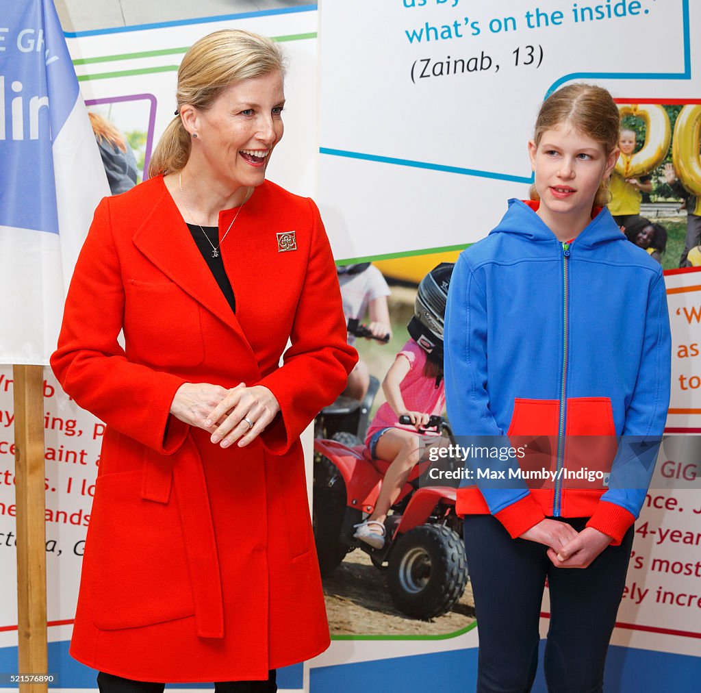 The Countess of Wessex Opens The Girlguiding Head Office