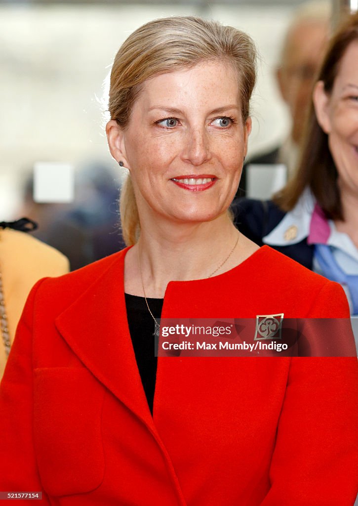 The Countess of Wessex Opens The Girlguiding Head Office