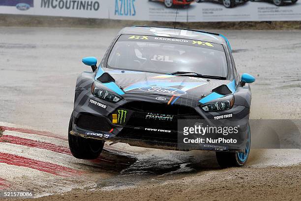 Andreas BAKKERUD in Ford Focus RS at Hoonigan Racing Division during the World RX of Portugal 2016, at Montalegre International Circuit in Portugal,...