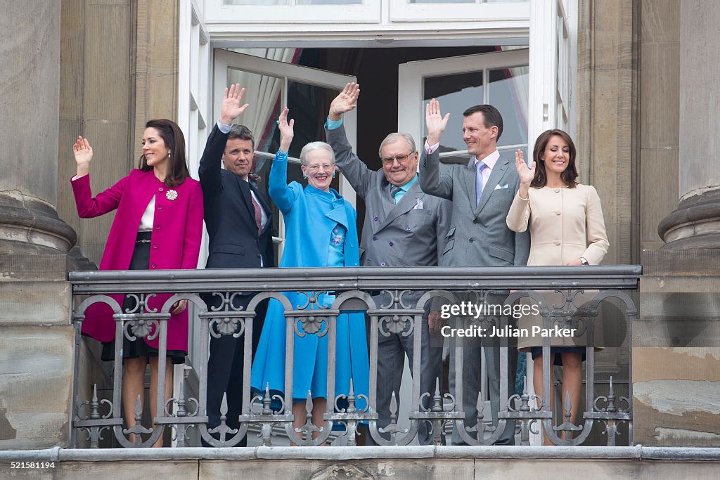 Queen Margrethe II Of Denmark And Family Celebrate Her Majesty's 76th Birthday