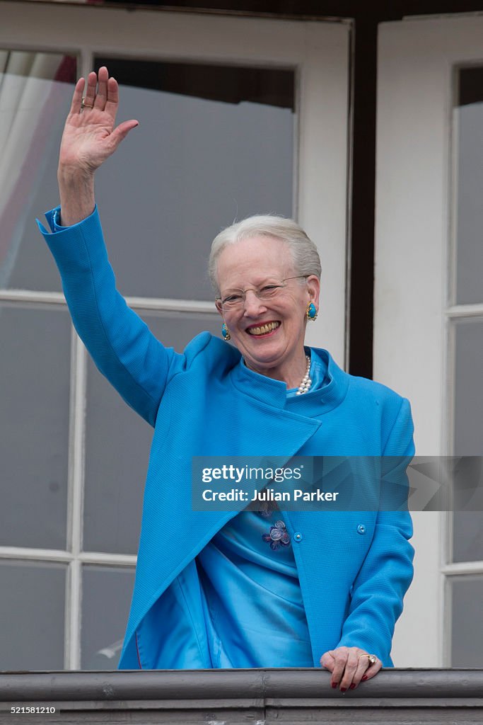 Queen Margrethe II Of Denmark And Family Celebrate Her Majesty's 76th Birthday