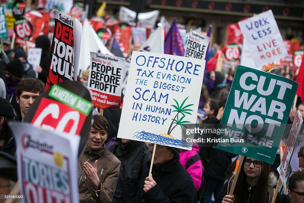 People's Assembly March Against Austerity London