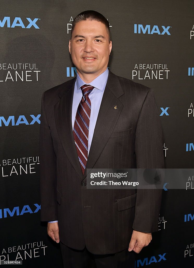 "A Beautiful Planet" New York Premiere