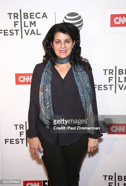 Director Lydia Tenaglia at CNN Films - Jeremiah Tower: The Last Magnificent at TFF Panel & Party on April 16, 2016 in New York City....
