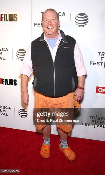 Chef Mario Batali at CNN Films - Jeremiah Tower: The Last Magnificent at TFF Panel & Party on April 16, 2016 in New York City. 26123_001_0072.JPG