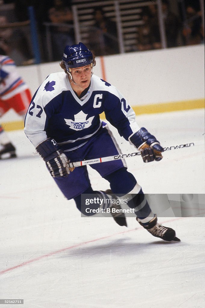 Darryl Sittler On The Ice