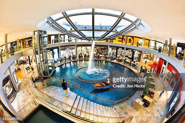 the shoppes at marina bay sands - the shoppes stock pictures, royalty-free photos & images