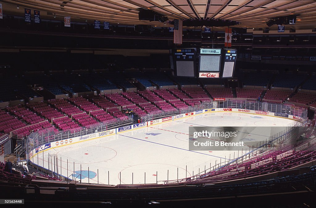 Interior Of Madison Square Garden