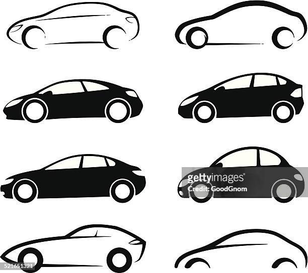 ilustraciones, imágenes clip art, dibujos animados e iconos de stock de los automóviles - coche del futuro