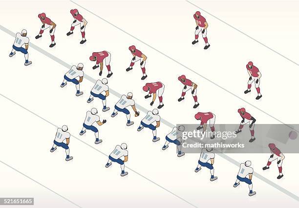 ilustraciones, imágenes clip art, dibujos animados e iconos de stock de ilustración de fútbol americano - corredor de poder jugador de fútbol americano