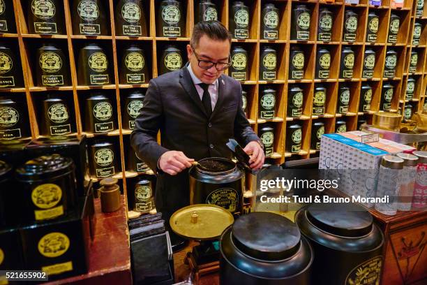 france, paris (75), mariage freres, 13 rue des grands augustins, 75006 - mariage stock pictures, royalty-free photos & images