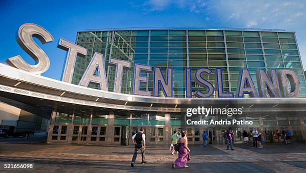 staten island ferry terminal - staten island ferry - fotografias e filmes do acervo