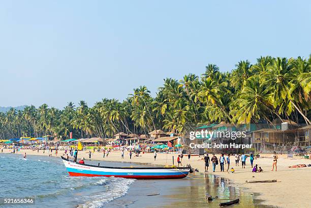 beach in goa, india - goa - fotografias e filmes do acervo