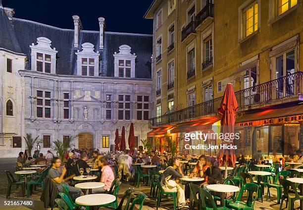 place st.-andre in grenoble - grenoble stock pictures, royalty-free photos & images